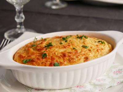 Soufflé de salmão