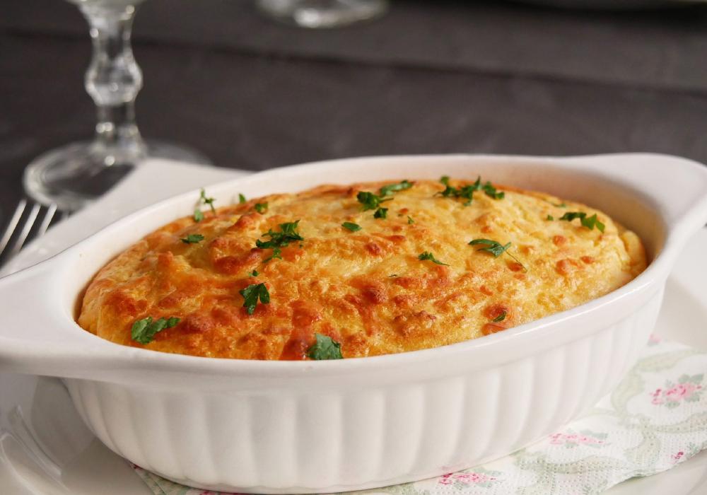 Soufflé de salmão
