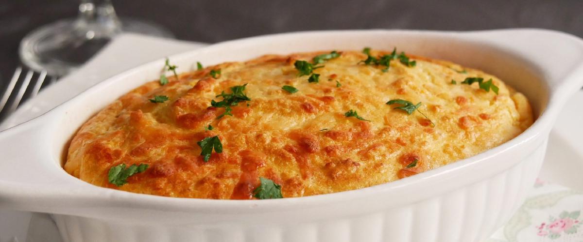Soufflé de salmão