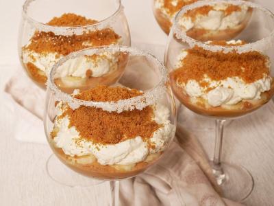 Taças banoffee
